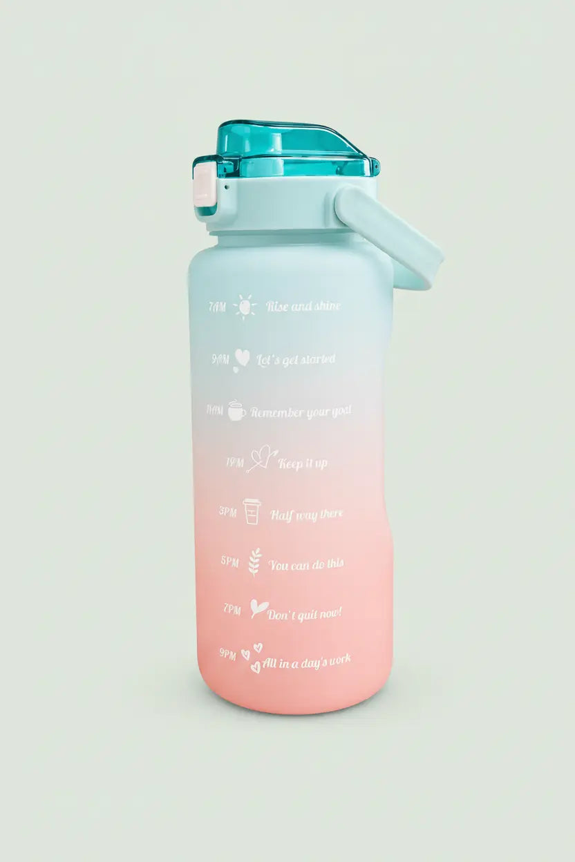 2L Motivational Bottle – Closed Lid Premium Shot