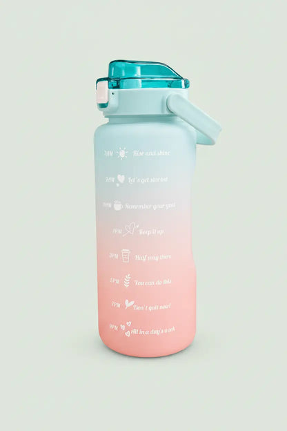 2L Motivational Bottle – Closed Lid Premium Shot