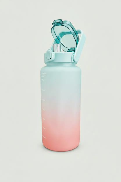2L Motivational Bottle – Mundstück bleibt, kein Strohhalm