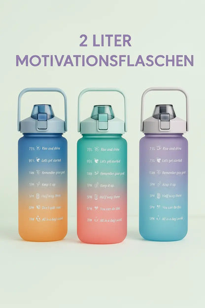 2L Motivationsflaschen – Mittlere Flasche ersetzt