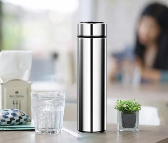 Thermoflasche Isolierflasche 500 ml, LCD Touch Temperaturanzeige, auslaufsicher