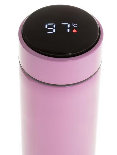 Thermoflasche Isolierflasche 500 ml, LCD Touch Temperaturanzeige, auslaufsicher