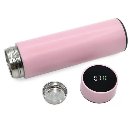 Thermoflasche Isolierflasche 500 ml, LCD Touch Temperaturanzeige, auslaufsicher