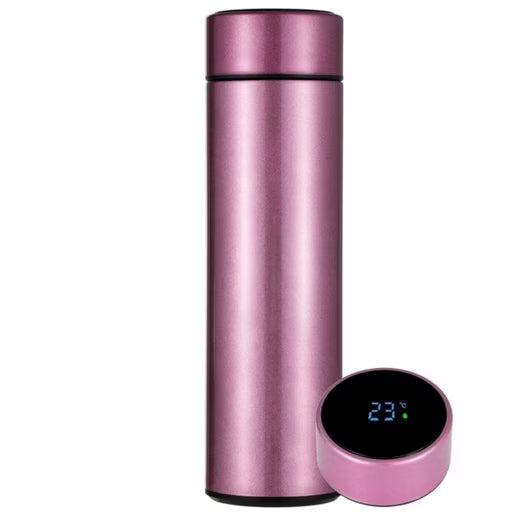 Thermoflasche Isolierflasche 500 ml, LCD Touch Temperaturanzeige, auslaufsicher