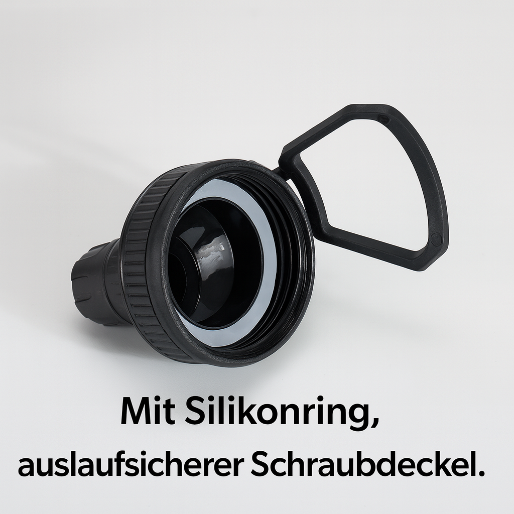 Thermoflasche Isolierflasche Edelstahl 800 ml, Sport Bügelverschluss, auslaufsicher