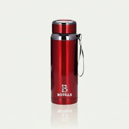Rote Thermoflasche
