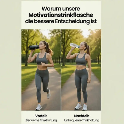 Trinkflaschen mit #eef1ea Hintergrund